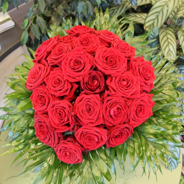Blumenstrauß rote Rosen Bild 1