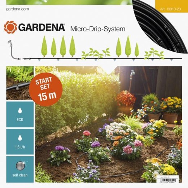 Gardena Micro-Drip-System Start Set Pflanzreihe S Bild 1